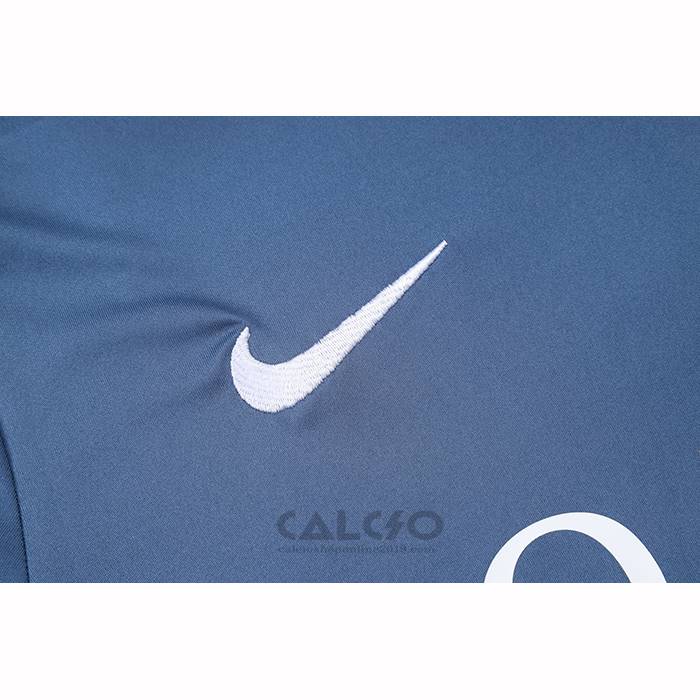 Tuta da Track Paris Saint-Germain Jordan Manica Corta 2025-2026 Grigio - Pantaloncini